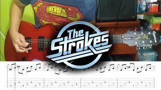 How to play Selfless | The Strokes (Tutorial + Guitar pro Tabs)