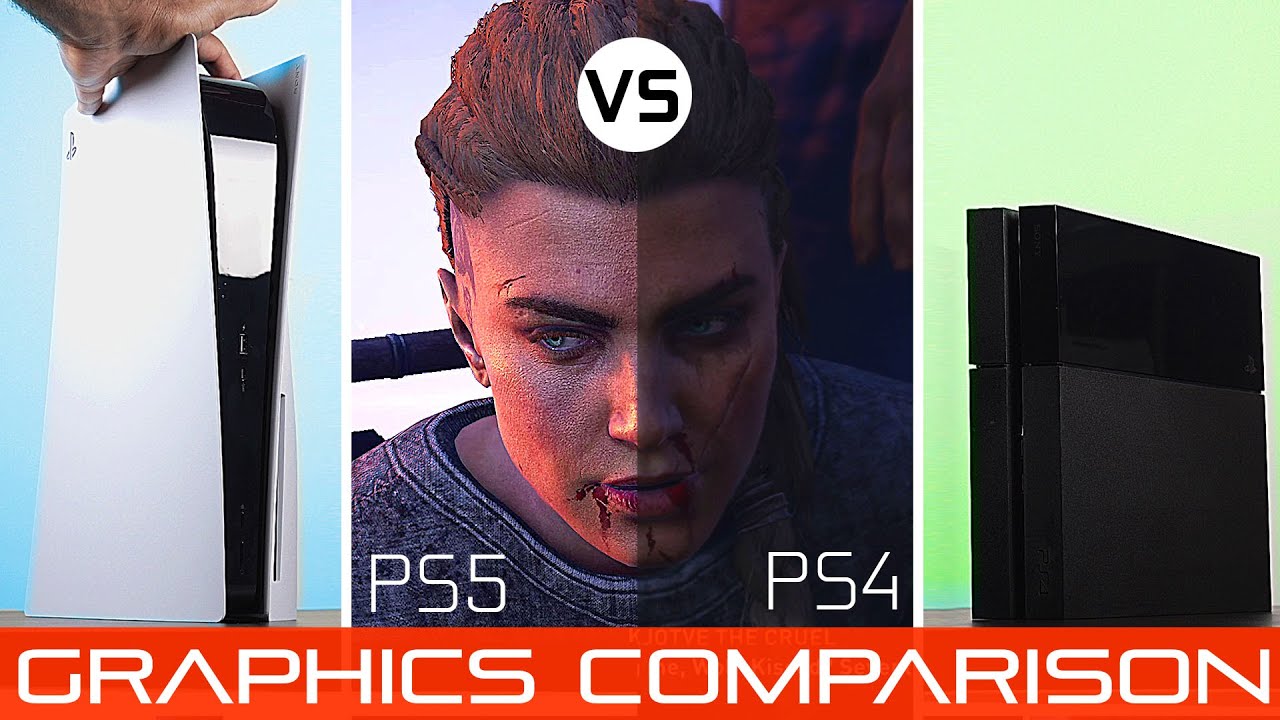 Ortografía Descubrimiento Insatisfecho Sony PlayStation 5 vs PlayStation 4 - Graphics Comparison - YouTube