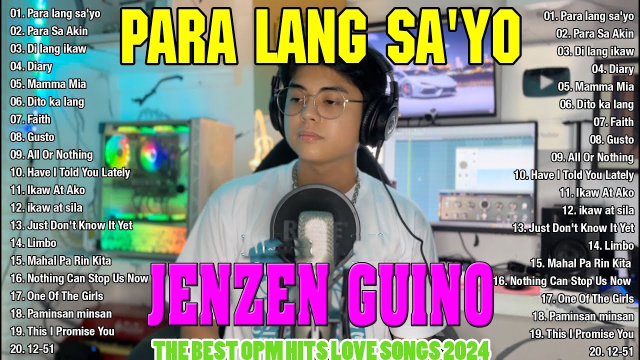 The Best of Jenzen Guino Covers | Best OPM Nonstop Playlist 2024 - Greatest Hits Full Album