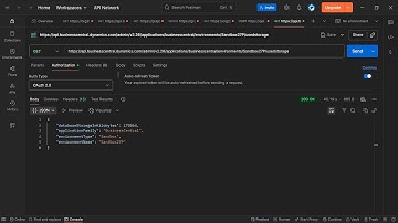 Business Central short video: Get database usage through API