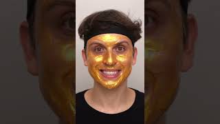 Oddly Satisfying Gold Peel-Off Mask