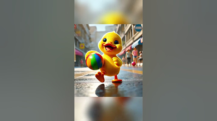 The cute duck has no one to play ball with丨CAT丨CUTECAT丨AI丨AICAT丨PUPPY丨