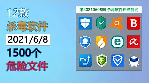 20210608期·360殺毒能否登頂第一？12款殺毒軟件PK1500個病毒 - 天天要聞