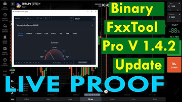 Binary Options Fxxtool Pro V 1.4.2 Update Version | Live Proof