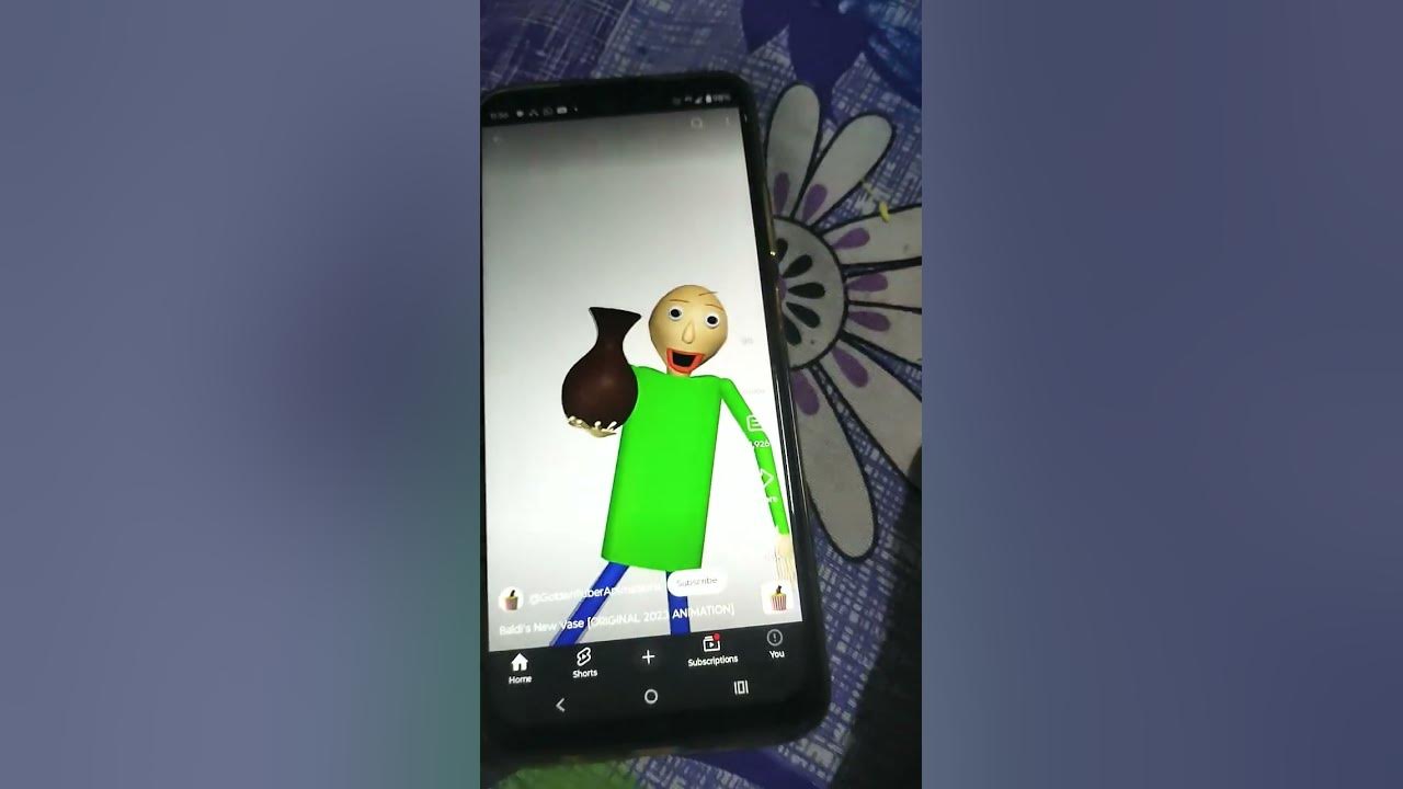 Baldi's new vase (orignal)|| #animation #funny