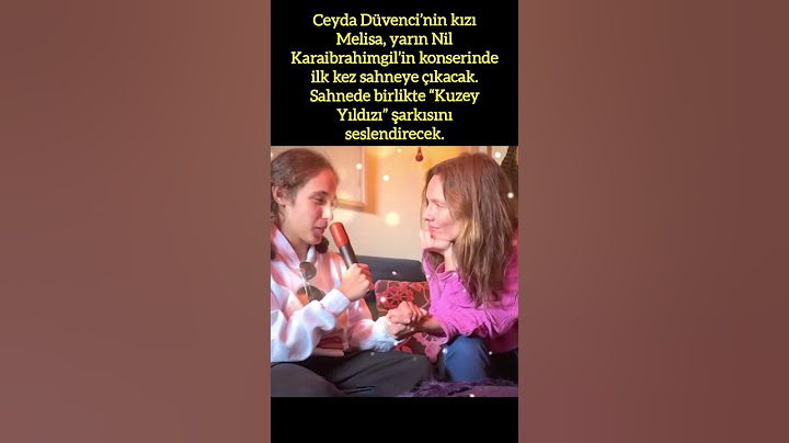 CEYDA DÜVENCİ’NİN KIZI MELİSA İLK KEZ SAHNEDE!#MelisaSahnede #CeydaDüvenci #NilKaraibrahimgil