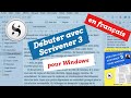 Débuter avec Scrivener 3 pour Windows