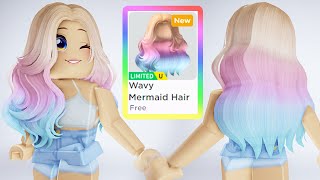 FREE HAIR] NEW FREE COTTON CANDY HAIR 🤩🥰 