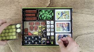 Reboxing Root Homeland Board Game Insert Organizer - The Dicetroyers