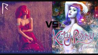 Rihanna - Only Girl vs Katy Perry - Firework (DJBurtyBoi mix)