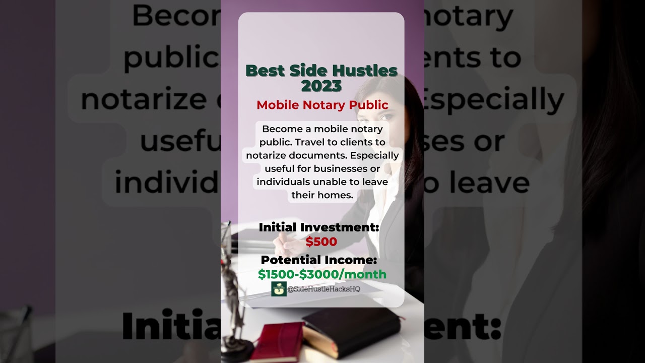 Best Side Hustles 2023 