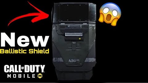 *New* BALLISTIC SHIELD IN CALL OF DUTY MOBILE
