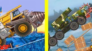 Max Level Monster Cars! Opened All Cars Weapons Locations. Unlimited Gold HACK In Monster Hill Racer