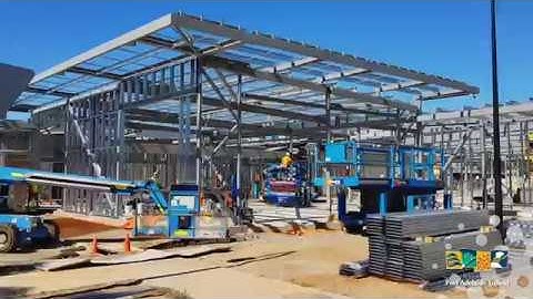 New Parks Library Construction Timelapse