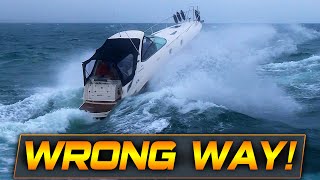 BOATS IN TERRIBLE STORM WITH IMPRESSIVE WAVES | BOAT ZONE
