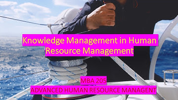 Knowledge Management in Human Resource Management