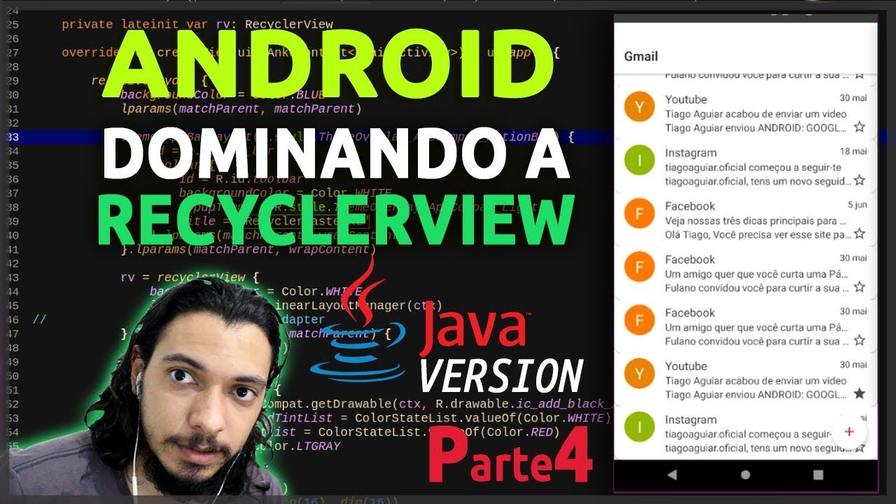 DOMINANDO RECYCLERVIEW NO ANDROID | ADICIONAR DADOS | JAVA #4