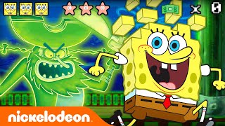 SpongeBob Goes On A Halloween 8-Bit Video Game Adventure! | Nickelodeon Cartoon Universe