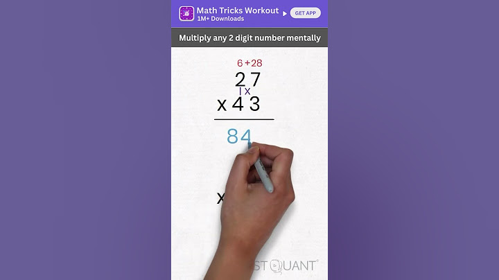 Math Tricks - Multiplication Tricks - Vedic Maths Tricks - Mental Math #mathstricks #mathhack