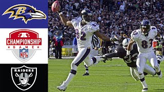 Ravens vs Raiders 2000 AFC Championship