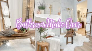 ‍♀ BRAND NEW BATHROOM REMODEL CLEAN AND DECORATE