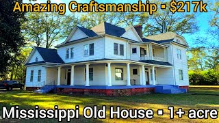 Mississippi Homes For Sale | $217k | Cheap Old Houses For Sale | Mississippi Real Estate For Sale
