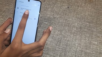 how to delete any account in Nokia XR20 5G