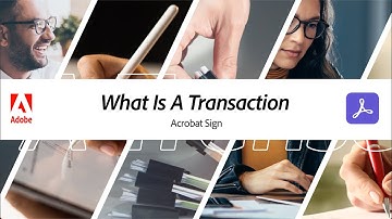 Learn what and how a transactions is calculated in Acrobat Sign!