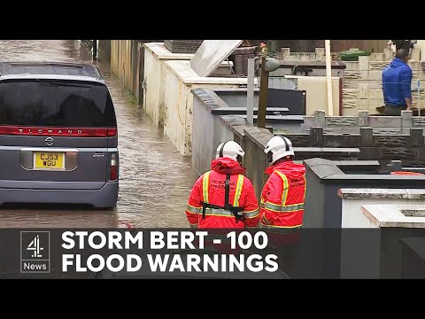Storm Bert: UK