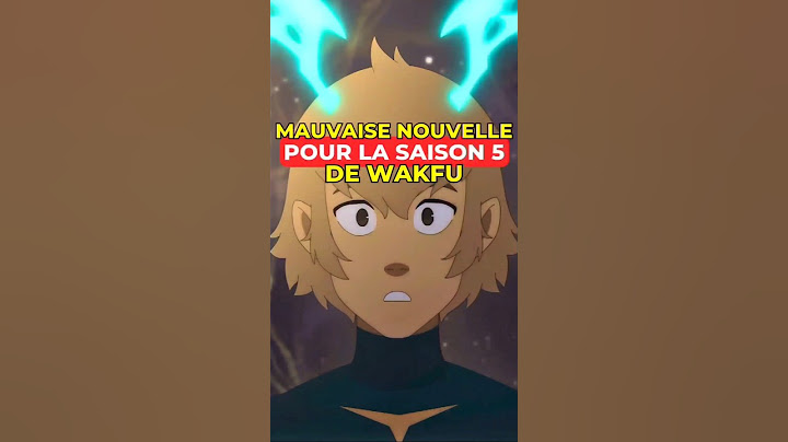 MAUVAISE NOUVELLE pour la SAISON 5 de WAKFU #wakfu #yugo #anime #shorts