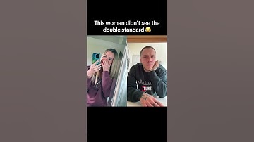 Another double standard that a woman didn’t understand…#shorts