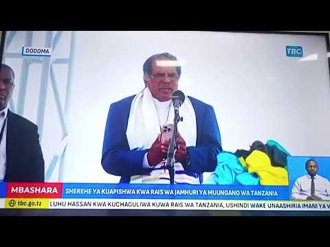 DUU BILA WOGA ASKOFU FERNANDES ASHINDWA KUJIZUIA KUHUSU VIFO MBELE YA RAIS SAMIA WAKATI ANAAPISHWA