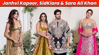Janhvi Kapoor , Kiara Advani & Sara Ali Khan Diwali Party Viral Video || MG