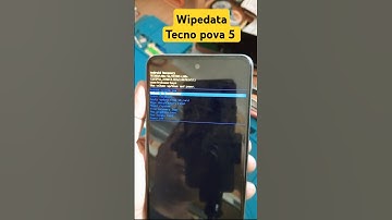 Wipe data Tecno Pova 5 Pro #formatdata #recovery