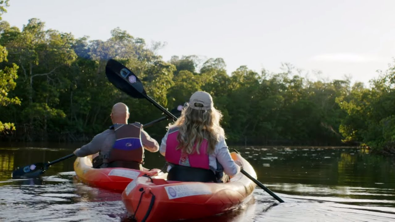 Paddle through 190-miles of breathtaking beauty along the majestic Great Calusa Blueway