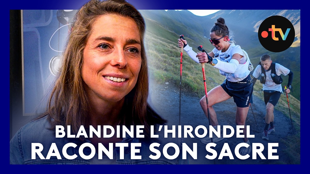Elle a gagné l'UTMB. (avec Blandine L'Hirondel)