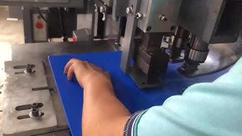 Lever arch file making machine--Rado hole Punching&Fitting Machine