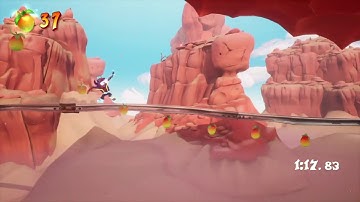 Crash Bandicoot 4 (Base PS4) - A Real Grind 100% Speedrun (3:43.24) RTA