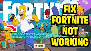 Fortnite Servers DOWN! How To Fix ‘Servers Not Responding’ - FASTEST GUIDE