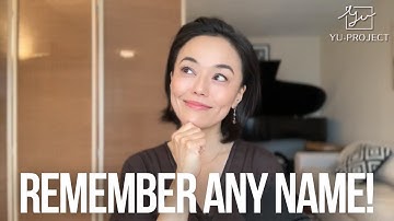 ✨ How to Remember Names (and Never Forget Again!) ✨