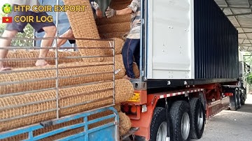 COIR LOG (COIR Pillow) -  Prevent Erosion & Restore Riverbank Ecology | HUY THINH PHAT CO.LTD