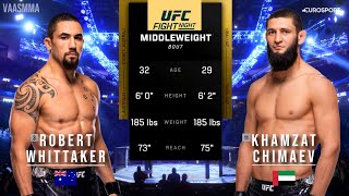 ROBERT WHITTAKER VS KHAMZAT CHIMAEV FULL FIGHT UFC SAUDI ARABIA