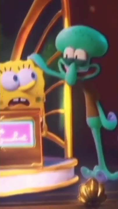 akhirnya Squidward senyum