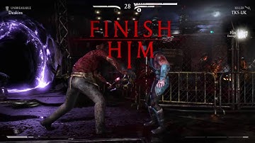 MKXL Sub-Zero Unbreakable New Patch VS Leatherface Destruction
