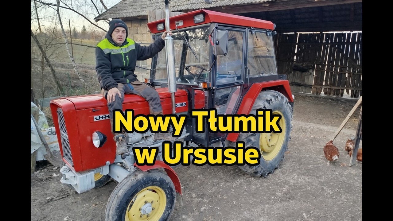 Nowy Tłumik Waryńskiego w Ursusie 360 Pierwsze Próby i Testy