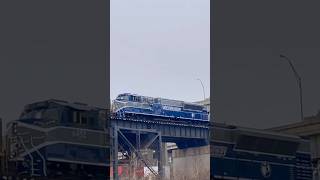 A couple horn taps on M544 with 2 LSRC ACE T4s going on the bridge!