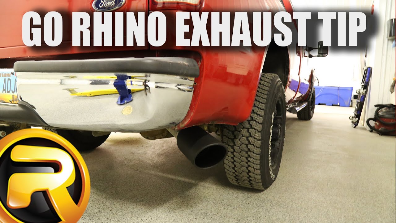 Go Rhino Exhaust Tips Fast Facts YouTube