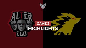 Game Highlight | ONIC Esports VS Alter Ego | MPL ID S6 Week 4 Day 2 | Game 2