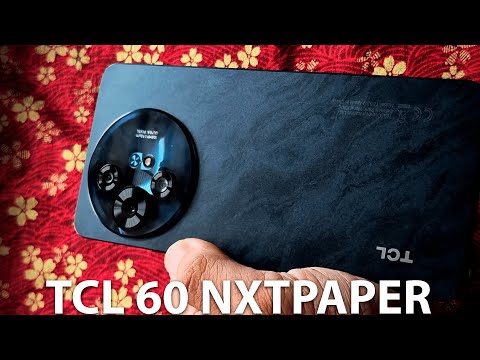 Необычный TCL 60 NXTPAPER с бумажным экраном
