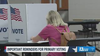 Important reminders for those voting in Michigan's primary election